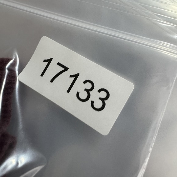 Sonoma Shirt Mens Large Burgundy Red Henley Waffle Knit Long Sleeve Thermal - Picture 8 of 8